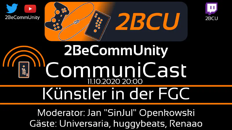 CommuniCast #16 - Künstler in der FGC